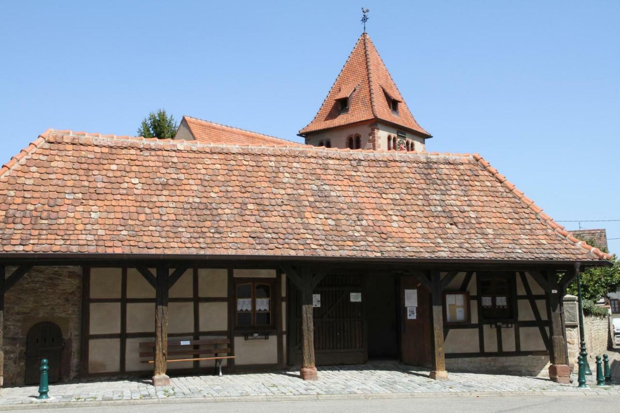 Hotel La Rose Trémière Wintzenheim-Kochersberg Esterno foto